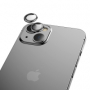 Hoco ochranné tvrzené sklíčko kamery s rámečkem Apple iPhone 13, 13 mini black - 
