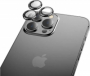 Hoco ochranné tvrzené sklíčko kamery s rámečkem Apple iPhone 13 Pro, 13 Pro Max black - 