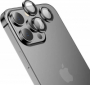 Hoco ochranné tvrzené sklíčko kamery s rámečkem Apple iPhone 13 Pro, 13 Pro Max black