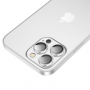 Hoco ochranné tvrzené sklíčko kamery s rámečkem Apple iPhone 13 Pro, 13 Pro Max silver - 