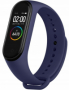 Devia výměnný silikonový pásek pro Xiaomi Mi Band 3, Mi Band 4 dark blue