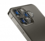 ochranné tvrzené sklo na sklíčko kamery s kovovým rámečkem 3mK black pro Apple iPhone 14 Pro, iPhone 14 Pro Max, 3ks