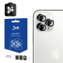 ochranné tvrzené sklo na sklíčko kamery s kovovým rámečkem 3mK pro Apple iPhone 11 Pro, iPhone 11 Pro Max, 3ks - 
