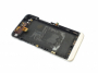 originální střední rám BlackBerry Z30 black SWAP - 