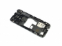 originální střední rám Nokia 230 Single SIM black SWAP - 