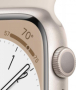 Apple Watch Series 8 Wi-Fi + Cellular 41mm Starlight Aluminium - 