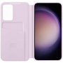 originální flipové pouzdro Samsung Smart View purple pro Samsung S916B Galaxy S23 Plus 5G - 