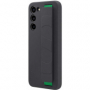 originální pouzdro Samsung Silicone Cover with Strap black pro Samsung S916B Galaxy S23 Plus 5G - 