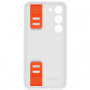 originální pouzdro Samsung Silicone Cover with Strap white pro Samsung S916B Galaxy S23 Plus - 