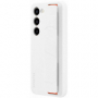 originální pouzdro Samsung Silicone Cover with Strap white pro Samsung S916B Galaxy S23 Plus 5G - 