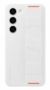 originální pouzdro Samsung Silicone Cover with Strap white pro Samsung S916B Galaxy S23 Plus 5G - 