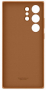 originální pouzdro Samsung Leather Cover brown pro Samsung S918B Galaxy S23 Ultra - 