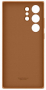 originální pouzdro Samsung Leather Cover brown pro Samsung S918B Galaxy S23 Ultra 5G - 