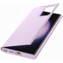originální flipové pouzdro Samsung Smart View purple pro Samsung S918 Galaxy S23 Ultra