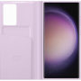 originální flipové pouzdro Samsung Smart View purple pro Samsung S918B Galaxy S23 Ultra 5G - 