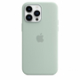 originální pouzdro Apple Silicone Case s MagSafe pro iPhone 14 Pro Max green - 