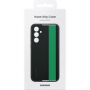 originální pouzdro Samsung Silicone Cover with Strap black pro Samsung A546GB Galaxy A54 - 