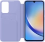 originální flipové pouzdro Samsung Smart View purple pro Samsung A346B Galaxy A34 5G - 