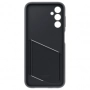 originální pouzdro Samsung Card Slot Cover black pro Samsung A145R Galaxy A14, A146B Galaxy A14 5G - 