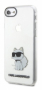 Karl Lagerfeld pouzdro Karl and Choupette NFT transparent pro Apple iPhone 7, 8, SE 2020, SE 2022, SE 2022 5G