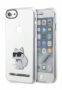 Karl Lagerfeld pouzdro Karl and Choupette NFT transparent pro Apple iPhone 7, 8, SE 2020, SE 2022, SE 2022 5G - 