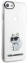 Karl Lagerfeld pouzdro Karl and Choupette NFT transparent pro Apple iPhone 7, 8, SE 2020, SE 2022, SE 2022 5G - 