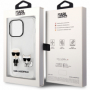 Karl Lagerfeld pouzdro PC/TPU Ikonik Karl & Choupette transparent pro Apple iPhone 14 Pro Max - 