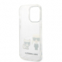 Karl Lagerfeld pouzdro PC/TPU Ikonik Karl & Choupette transparent pro Apple iPhone 14 Pro Max - 