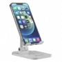 Univerzální stojánek na mobilní telefon a tablet Devia Folding Stand white - 
