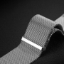 Devia výměnný kovový pásek Milánský tah pro Apple Watch 38, 40, 41mm silver - 