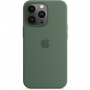 originální pouzdro Apple Silicone Case s MagSafe pro Apple iPhone 13 Pro Eucalyptus green - 