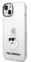 Karl Lagerfeld pouzdro UML Choupette transparent pro Apple iPhone 14 Plus