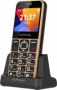 myPhone Halo 3 Senior gold s nabíjecím stojánkem CZ