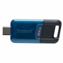 Flash Disk Kingston DataTraveler 80M 64GB 200MB/s USB-C black & blue - 