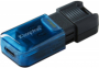 Flash Disk Kingston DataTraveler 80M 64GB 200MB/s USB-C black & blue