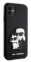 Karl Lagerfeld pouzdro PU Saffiano Karl and Choupette NFT black pro Apple iPhone 11 - 