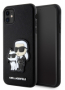 Karl Lagerfeld pouzdro PU Saffiano Karl and Choupette NFT black pro Apple iPhone 11 - 