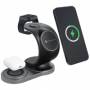 Bezdrátová nabíječka ForCell Sail Mag Charger 3v1 15W MagSafe black
