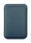 PU kožená peněženka Jekod Wallet MagSafe blue