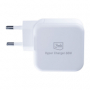 nabíječka 3mk Hyper Charger 68W s výstupem USB-C PD3.0 a USB-A QC3.0 50W+18W white - 