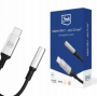 audio adaptér 3mk USB-C - jack 3,5mm black - 