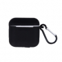 Jekod pouzdro silikonové  s karabinou pro Apple AirPods (3. gen.) 2021 MagSafe black