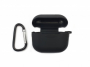 Jekod pouzdro silikonové  s karabinou pro Apple AirPods (3. gen.) 2021 MagSafe black - 