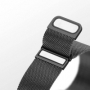 Devia výměnný kovový pásek Milánský tah pro Apple Watch 38, 40, 41mm black