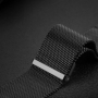 Devia výměnný kovový pásek Milánský tah pro Apple Watch 38, 40, 41mm black - 
