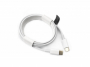 Jekod datový kabel HD23 USB-C / USB-C white 2A 2m pro řadu Samsung Galaxy, iPhone 15, 15 Plus, 15 Pro a 15 Pro Max - 