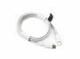 Jekod datový kabel HD23 USB-C / USB-C PowerDelivery 2A 40W white 2m - 