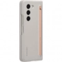 originální pouzdro Samsung Slim S pen Case pro Samsung Galaxy Z Fold5 5G beige - 