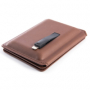 peněženka SEYVR s USB powerbankou a konektorem Lightning 1400mAh Brown - 
