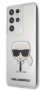 Karl Lagerfeld pouzdro PC/TPU Head transparent pro Samsung G998B Galaxy S21 Ultra - ROZBALENO